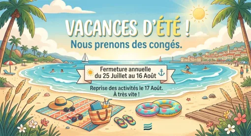 Fermeture annuelle pour les vacances d'été , Albi, TLElec