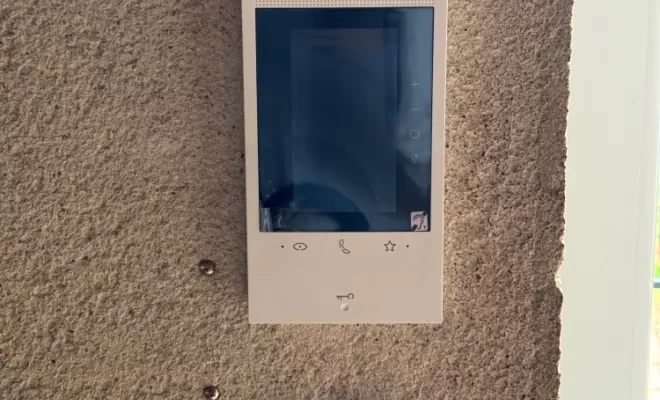 Installation de visiophone connecté avec ouverture à distance Albi, Albi, TLElec
